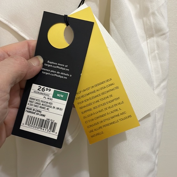 Phillip Lim for Target cream sleeveless top (sz m) - Picture 7 of 10